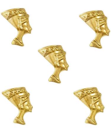 40Pcs 3D Egyptian Nail Charms - Vintage Gold Rhinestones for DIY Nail Art & Jewelry Making - Buy Online on GoSupps.com