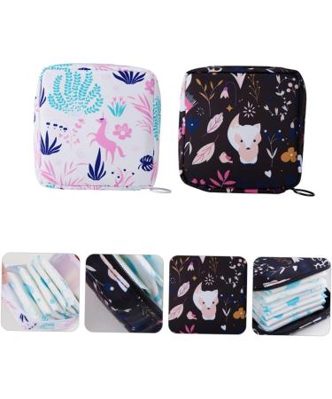 Shop Healeeved 3-Pc Storage Bags for Women's Bandages & Periods - Zipper Travel Nylon Coin Bags | Ideal for Breastfeeding & Organizing - Buy Online on GoSupps.com