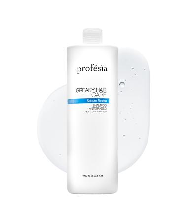 Profesia PROFESIA Shampoo for oily hair 1000 ml gentle shampoo professional rebalancing shampoo oily hair anti-sebum and anti-grease treatment sebum-regulating shampoo