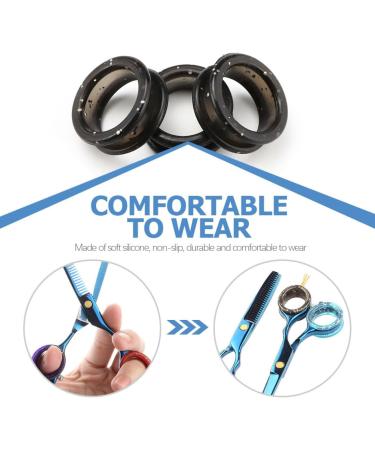 Minkissy 80 STK Pet Scissors Set - Silicone Finger Handles Dog Fur Care 4 Color Options - International Shipping Available - Buy Online on GoSupps.com