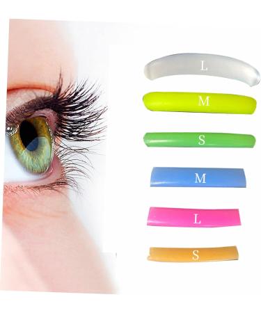 Healeved 6 Pairs Silicone Pad for Hot Eyelashes Eyelash Curler Pad Lash Lifting Pad Eyelash Perm Accessories Eyelash Perm Supplies Lash Perming Tool Eyelash Silicone Pad Eyelash Perm Tool 5.5X1cm - Buy Online on GoSupps.com