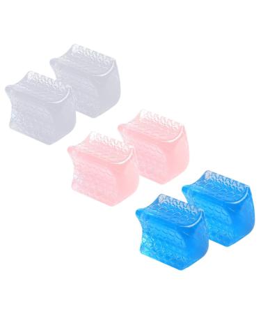 FRCOLOR 12 Pcs Eversion Toe Separator Thumb Splint Pedicure Tools Manicure Tools Thumb Correctors Toe Wraps Bunion Wrap Correct Bunions Toe Orthotic Separator Bunion Foot Support As Shownx2pcs 2.8x2.2cmx2pcs