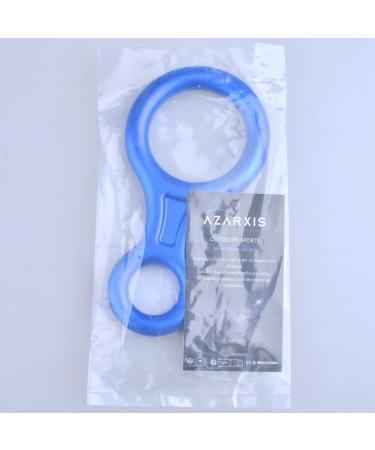 Azarxis 35kN Figure of Eight Descender - Blue Climbing Gear for Outdoor Recreation | International Shipping - Buy Online on GoSupps.com