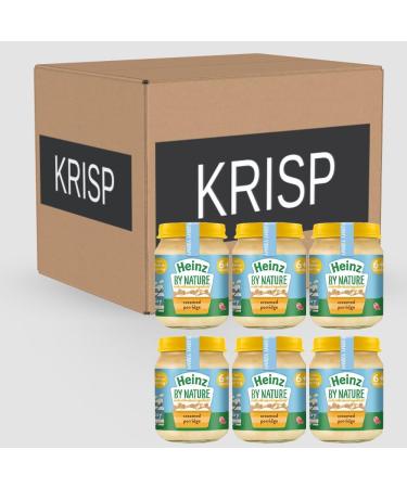 6 x 120g Natural Food Porridge Breakfast Ready Meal Mash Microwavable Vegetarian Snack - Buy Online on GoSupps.com