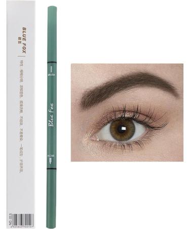Waterproof Eyebrow | Double Headed Makeup Brow - Makeup Pens for Eye Makeup Waterproof & Smudge-Proof Eyebrow for Soft Textured Natural Daily Look Shakven Brown Black - Buy Online on GoSupps.com