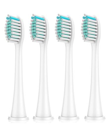 Asocrew Replacement Toothbrush Heads Compatible with Philips Sonicare for C3 C1 C2 G2  Electric Brush Heads for Sonicare C2 Plaque Control ProtectiveClean 4100 5100 6100 HX9023-HX614XA