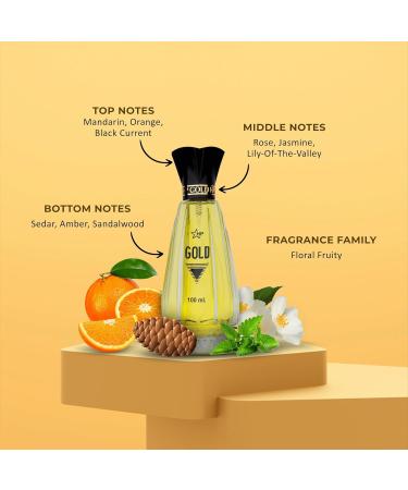HP_Gold Eau De Parfum for Men 100 ml | Luxurious Rich Amber scent eau de parfum | Long-lasting Men s perfume | Best for Special Occasions | Perfect For Gifting - Buy Online on GoSupps.com