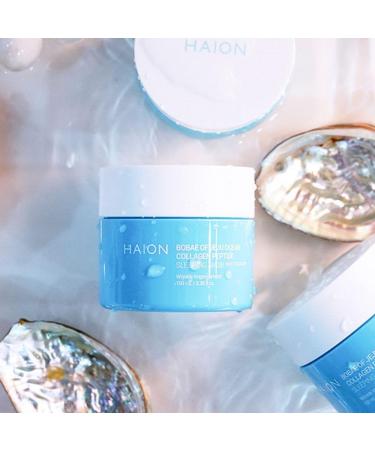 ROAEXPO Jejuon Haion Collagen Peptide Sleeping Cream 100mL - Night Booster with Seaweed Extract for Anti-Wrinkle & Skin Elasticity - Made in Korea Natural Jeju Ingredients - Buy Online on GoSupps.com