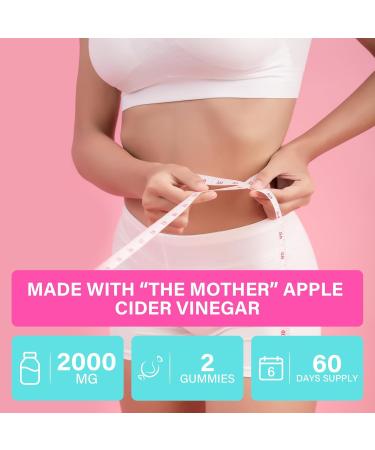 Apple Cider Vinegar Gummies Advanced Keto ACV Gummies ACV Gummies for Detox Cleanse Metabolism & Digestion Keto Support Formulated with Green Tea B6 & B12 Probiotics 120 Counts 60 Count (Pack of 2) - Buy Online on GoSupps.com