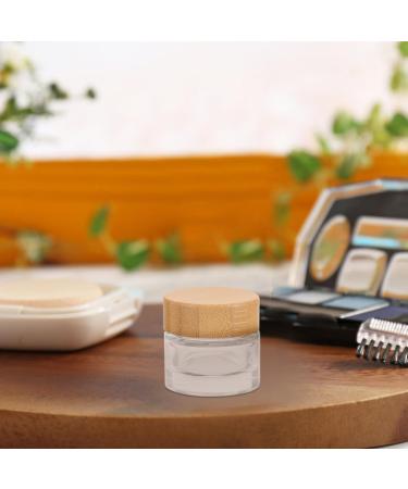 FOMIYES Makeup Samples Makeup Containers Lotion Container Clear Container Terrarium Container with Lid Small Jar with Lid Mini Containers Empty Cream Jar Glass Body Travel Small Container - Buy Online on GoSupps.com
