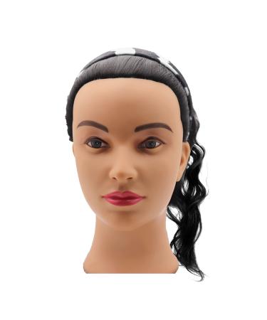 Kathaya Cow Print Headbands - Wide Non-Slip Fashion Hair Bands for Women & Teens - Cowhide Hair Accessories in White Black - Buy Online on GoSupps.com