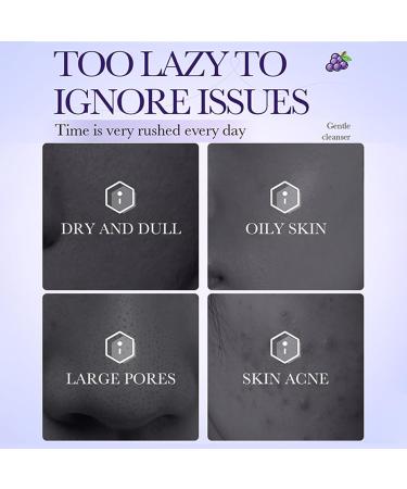 Grape seed skincare set for hydrating and smooth skin - Buy Online on GoSupps.com