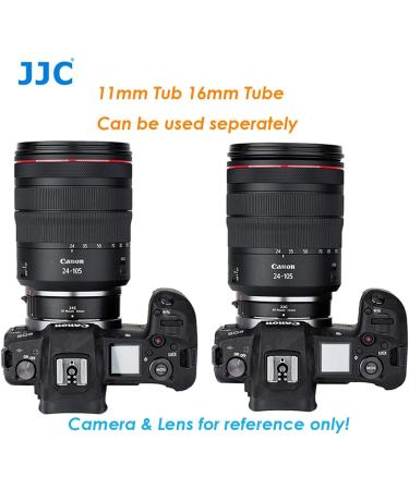 JJC Canon RF Auto Focus Extension Tubes for EOS R R5 R6 Ra RP - 11mm + 16mm Macro Adapter - Buy Online on GoSupps.com