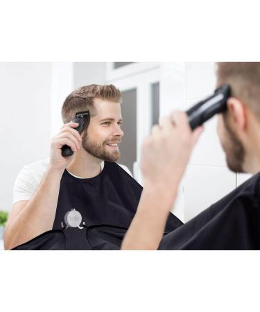 Beard Bib Apron Hair Catcher for Men | Prevent Clogs & Keep Sink Clean - Includes Grooming Cape & Suction Cups - Buy Online on GoSupps.com