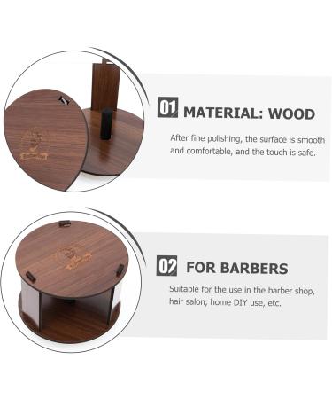 Frcolor Wooden Neck Paper Holder & Strap for Hairdressers - Premium Quality Collar Donor & Accessories - Buy Online on GoSupps.com