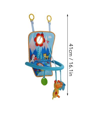 Autositz Toys for Parents & Babies - Soft Car Seat Toys with Mirror & Bite Ring for Newborns | Perfect Travel Companion - Buy Online on GoSupps.com