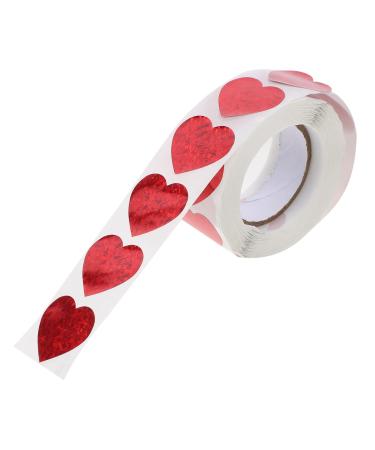 OSALADI 500pcs Tanning Stickers Gift Stickers Heart Labels Stickers Sunbathing Heart Pattern Sticker The Flash Interior Decor Body Heart Stickers Copper Plate Stickers Close Body Self Tan Red