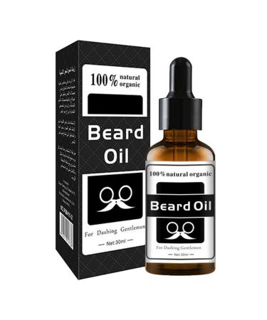 Beard oil |Nourishing solution for beard growth |30 ml of beard growth solution repair oil softens beards and strengthens them for care Fulenyi