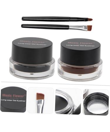 TOVINANNA 2pcs Eye Shadow Cream Waterproof Eyeliner Pencil Black Eyeliner Pencils Finger Claws Gel Water Proof - Buy Online on GoSupps.com