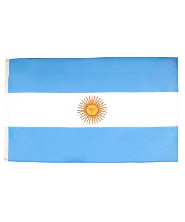 FLAG ARGENTINA 150x90cm - ARGENTINE FLAG 90 x 150 cm - flags AZ FLAG Top Quality Unique