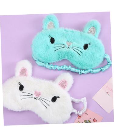 Minkissy Contoured Eye Mask - Sleep Mask & Night Blindfold for Ultimate Comfort - Winter Eye Cover (1 Count - White - Buy Online on GoSupps.com