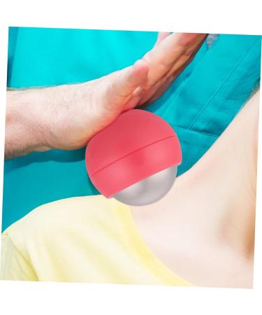 Goohochy Hand Massage Ball & Foot Roller - Stainless Steel Self-Massage Tool for Relaxation | Rosa Fitness | International Shipping - Buy Online on GoSupps.com