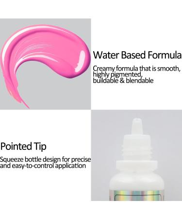 Hot Pink Mysense Face Body Paint | Non-toxic Halloween Cosplay Makeup 0.6 OZ - Buy Online on GoSupps.com