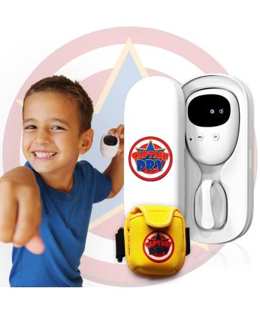 Captain Dry Wireless Bedwetting Alarm for Kids Includes Armband for Deep Sleepers Boys and Girls Move Turn Around During Sleep Kids Older Children Loud Sound Clinically Proven System - Buy Online on GoSupps.com