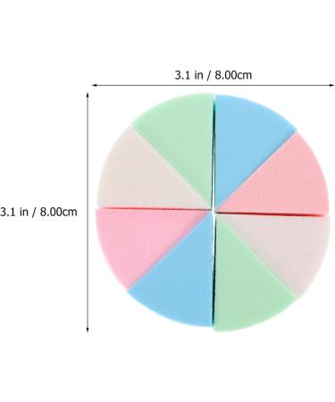 2 Sets Triangular Sponge Puff foundation puff face triangle puff cosmetic puff Triangle sponge powder puff powder puff body puff makeup powder emulsion Miss wedge shape Assorted Color - Buy Online on GoSupps.com