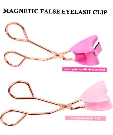 Beatifufu Magnetic False Eyelash Curler False Eyelashes Applicator Tool Profession Eyelash Clips Women Eyelash Curler Magnetic Eyelash Clip False Eyelash Applicator Stainless Steel 11.5x6.2x1.6cm - Buy Online on GoSupps.com