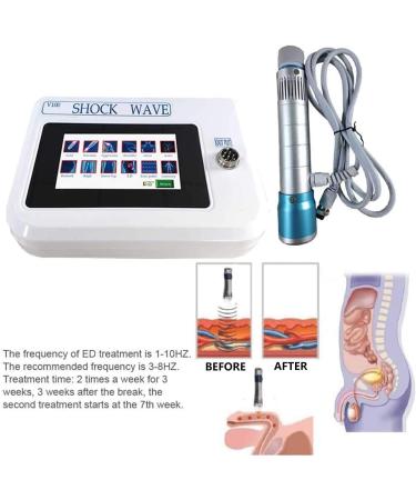 Shock Wave eD Therapy Device for Pain Relief | Multifunctional Muscle Massager with 11 Heads | International Shipping Available - Buy Online on GoSupps.com