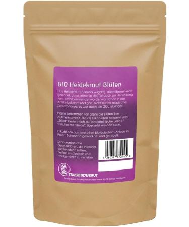  Tausendkraut Organic heather Erikab flower (100 g) from controlled organic farming in Poland top quality of yarrow - Buy Online on GoSupps.com
