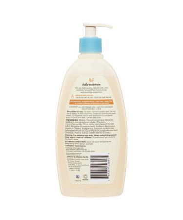 Aveeno Baby Daily Moisture Lightly Scented Wash & Shampoo 532mL - Gentle Formula for Baby's Delicate Skin - Buy Online on GoSupps.com