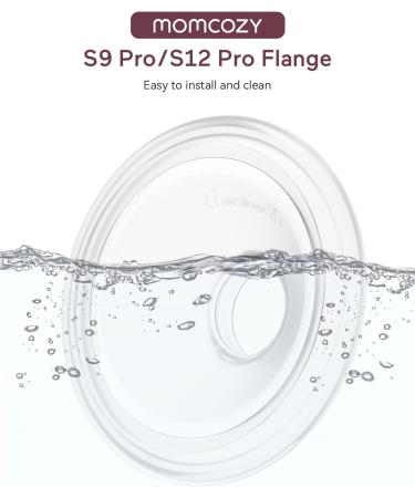 Momcozy Double-Sealed Flange 27mm for S9 Pro/S12 Pro Breast Pump - Replacement Accessory 1PC - Buy Online on GoSupps.com