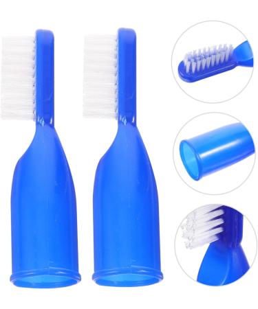Plafope Mini Toothbrush Set - 10 Portable Finger Toothbrushes for Travel & Cleanliness - Buy Online on GoSupps.com