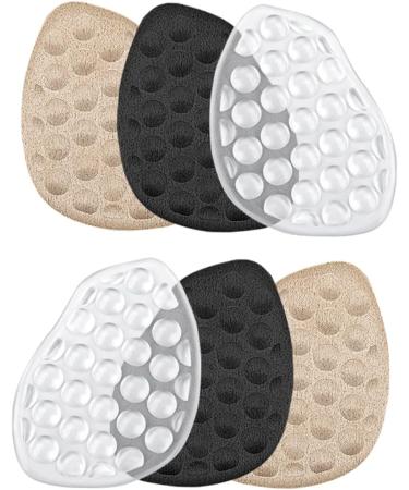 NOLITOY 12 Pairs High Heels Forefoot Pads | Support Insoles & Heel Grips for Women | Comfortable Shoe Inserts for Plantar Pain Relief - Buy Online on GoSupps.com