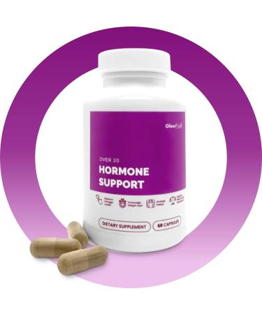 GleeFull Over 30 Hormone Support for Menopause - Hormone Balance & Hot Flash Relief - 60 Count Bottle - Buy Online on GoSupps.com