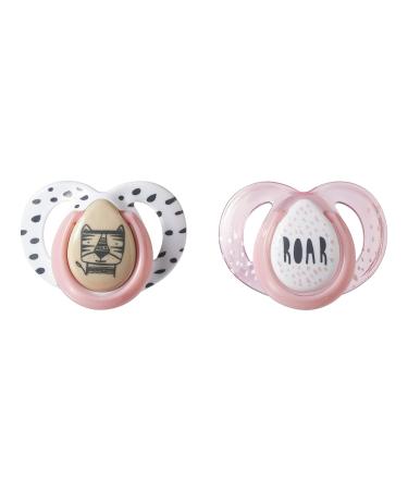 Tommee Tippee BPA-Free Silicone Pacifiers 2-Count | 6-18m | Symmetrical Design | Colors Vary - Buy Online on GoSupps.com