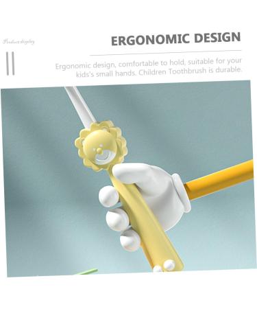 Coolhiya 3-Piece Children's Travel Toothbrush Set | Manual Toothbrush for Ages 3-12 | Essential Kids' Oral Care Accessories - Buy Online on GoSupps.com