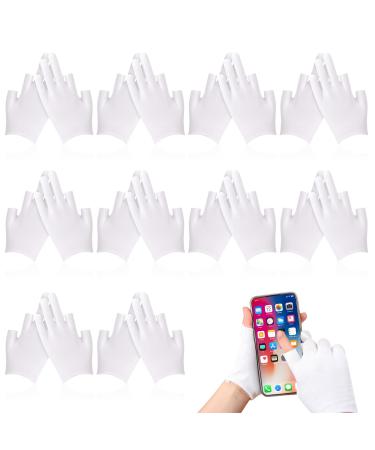 10 pairs of cotton gloves neurodermatitis white cotton gloves cotton gloves white touchscreen cotton gloves neurodermatitis gloves for multi -purpose