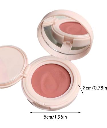 Cream Blush For Cheeks Lightweight Creamy Air Cushion Cheek Blush Long-lasting Waterproof Highly Pigmented Blendable Moisturizing Face Blushes & Face Makeup For Dewy Finish And Natural Look - Buy Online on GoSupps.com