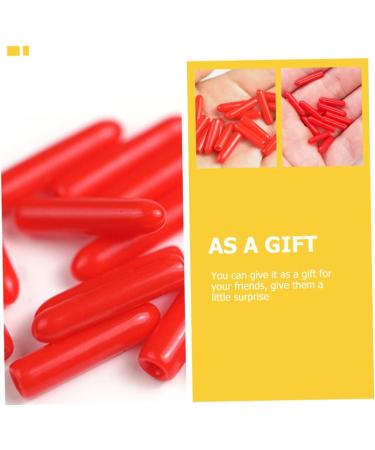 Buy Beatifufu 240 Pointed Cleaning Sleeve Tweezers - Stainless Steel Anti-Eyelash Cover & Auxiliary Tool for Eyelash Transplantation - 2pcs Red - Buy Online on GoSupps.com