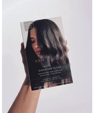 Kristin Ess The One Signature Hair Gloss - Crystal Quartz, Pigment-Free, Colorless - Pack of 2 - Buy Online on GoSupps.com