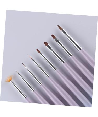 FRCOLOR Nail Pen 1pc Nail Pen Manicure Brush Set Brush Gel Stripe Gel Autumn Chrysanthemum Gel Nail Brush Sector Set Nail Art Pen - Buy Online on GoSupps.com