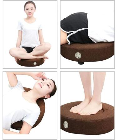 40cm Smokeless Moxibustion Cushion Set 360 Degree Rotatable Vent Adjust Temperature Moxibustion Heating Pad Moxa Cone Burner Box Moxibustion Sit Chair for Moxibustion Therapy Meditation Yoga Relax Brown - Buy Online on GoSupps.com