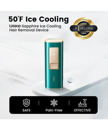 Ulike IPL Hair Removal Air+ with Sapphire- FDA Cleared, Permanent Pain-Free, Salon-like At-home Solution for Body and Face - Buy Online on GoSupps.com