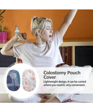 2pcs Tofficu Floral Ostomy Bag Cover - Lightweight Colostomy Bag Protector - Buy Online on GoSupps.com