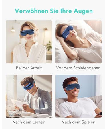 SKG E3 Pro Eye Massager - Warmth Vibration & Bluetooth Music for Dry Eyes Eye Circles & Better Sleep | Perfect Family Gift - Buy Online on GoSupps.com