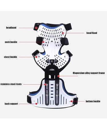 Uziah Neck & Chest Orthosis | Adjustable Halo Support for Cervical Fracture Rehabilitation - International Shipping - Buy Online on GoSupps.com