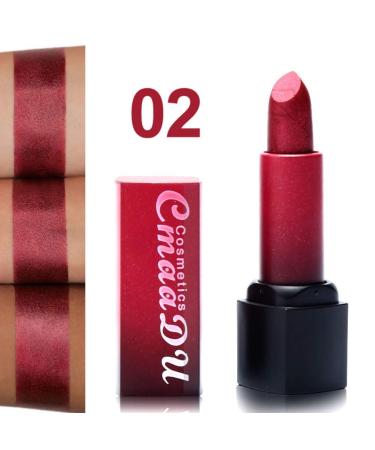 ColorfulLaVie Waterproof Lipstick - Long Lasting Non-Stick Cup Shimmer & Luminous Color (A2) | International Shipping Available - Buy Online on GoSupps.com